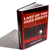 book standing upright